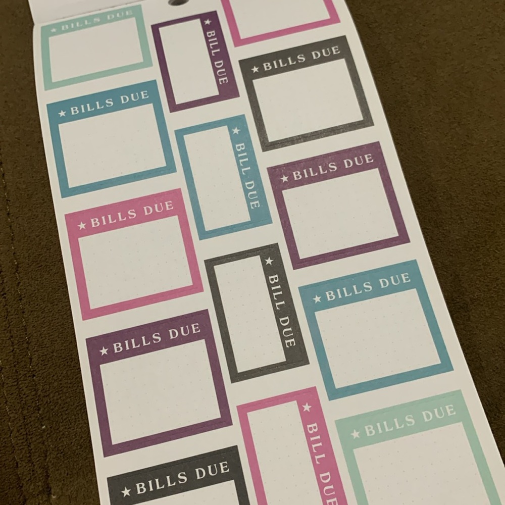 Happy Planner Sticker Bundle - 2 budget themed sticker books EUC - Picture 7 of 12